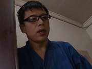 Housewife Chino Azumi begging her younger lover to fuck her hard