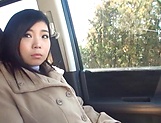 Cute Seri Yuuki showing her sexy panties outdoors picture 99