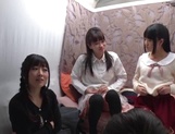 Kinky lesbian group play along Hibiki Ohtsuki