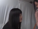 Hibiki Ohtsuki and her two gilfriends experience lesbian sex picture 13