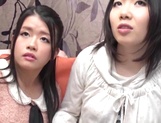 Hibiki Ohtsuki invites two girls to play some lesbian picture 15