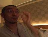 Amateur milf Azusa Isshiki gets filmed while providing handjob