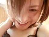 Japanese with small tits, amazing bedroom romance  picture 15