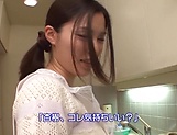 Anju Mizushima gets huge toys in her moist vagina