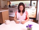 Shizuku Morino naughty Asian milf is a hot housewife in pov