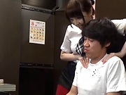 Sensational pussy licking delight for Hoshino Hibiki