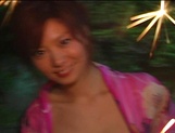 New year?s porn party with hot milf Aki Katase