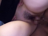 Busty milf tries big cock in her hairy pussy picture 50