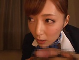 Fuyutsuki Kaede rewarded by a creamy facial indoors picture 34