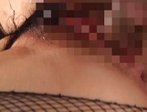 Japanese in fishnet costume gets fucked hard picture 48