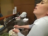 Hot Kirishima Ayako gets bend over and fucked hard picture 57