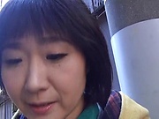 Hiroko Tajima mature Asian doll enjoys hot position 69