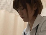 Kotomi Saeki naughty Asian nurse enjoys giving handjobs picture 59