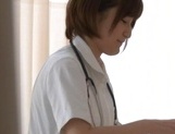 Kotomi Saeki naughty Asian nurse enjoys giving handjobs picture 72