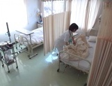 Kotomi Saeki naughty Asian nurse enjoys giving handjobs picture 74