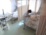 Kotomi Saeki naughty Asian nurse enjoys giving handjobs picture 75