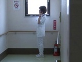 Kotomi Saeki naughty Asian nurse enjoys giving handjobs picture 79