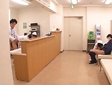 Lucky guy gets to fuck two hot Japanese nurses picture 83