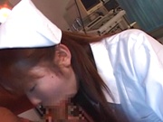 Japanese AV Model is a hot nurse ravished by horny doctor