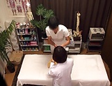 KInky Japanese milf gets fucked after massage picture 17