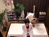 KInky Japanese milf gets fucked after massage picture 24