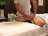 KInky Japanese milf gets fucked after massage picture 34