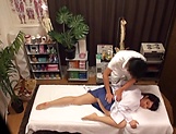 KInky Japanese milf gets fucked after massage picture 42