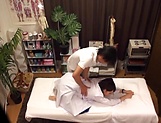 KInky Japanese milf gets fucked after massage picture 55