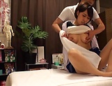KInky Japanese milf gets fucked after massage picture 99