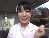 Hot milf nurse, Nana Nanaumi gets Asian pussy banged
