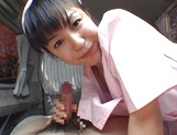 Hot milf nurse, Nana Nanaumi gets Asian pussy banged picture 63