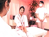 Cute nurse Satomi Suzuki has her hole nailed