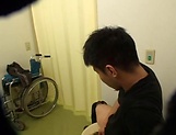 Sizzling hot Japanese nurse gets her twat screwed picture 11