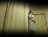 Sizzling hot Japanese nurse gets her twat screwed picture 12