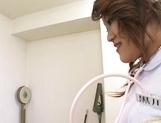 Yui Hanasaku hot Japanese nurse has cute sex picture 16