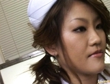 Yui Hanasaku hot Japanese nurse has cute sex