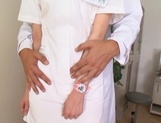 Naughty and horny Asian nurse Makoto Yuuki is popular