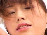 Ai Sayama Pretty Asian nurse shows off cute tits picture 19