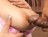 Ai Sayama Pretty Asian nurse shows off cute tits picture 68