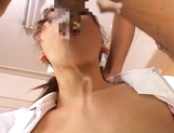 Ai Sayama Pretty Asian nurse shows off cute tits picture 75