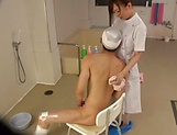 Sexy ass Asian nurse getting freaky with a patient picture 35