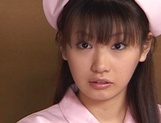 Japanese AV Model wild nurse gets hardcore fucking and cum on her tits
