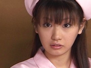 Japanese AV Model wild nurse gets hardcore fucking and cum on her tits