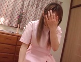 Hot Japanese AV model is naughty nurse getting banged