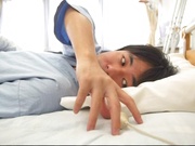 Attractive nurse Nana Ayano fucks horny patient