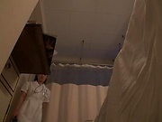 Amateur Japanese nurse fuck her sick patient