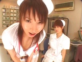 Japanese AV Model enjoys being a nurse and fucking with her patients