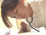 Sexy JP nurse, Ai Himeno wearing lingerie loves playing with toys picture 16