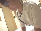 Sexy JP nurse, Ai Himeno wearing lingerie loves playing with toys
