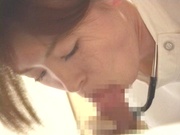 Horny Asian nurse Ai Himeno enjoys hot position 69